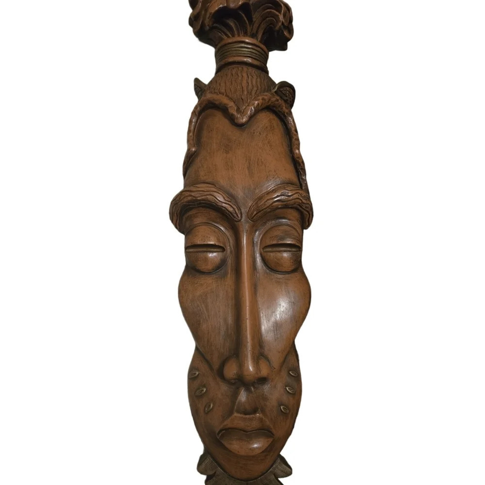 African Mask Set Vintage EUC - Picture 2 of 5